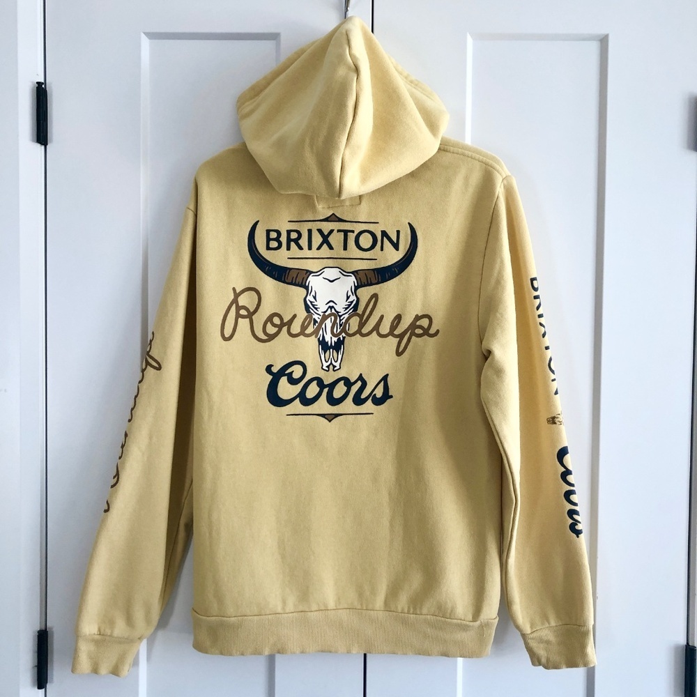 Brixton, Coors, Roundup, Pullover, Hoodie, Womens, Size M,‎ Good Condition